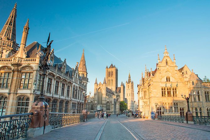 Guided tour of Ghent - St. Michael’s Bridge and the Lys river