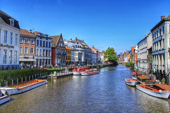 Guided tour of Ghent - Finishing at Sint-Veerleplein and the Castle of the Counts