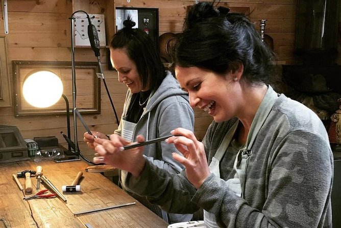 Handcraft your own silver ring in Bruges - Adding texture, marks, and surface character