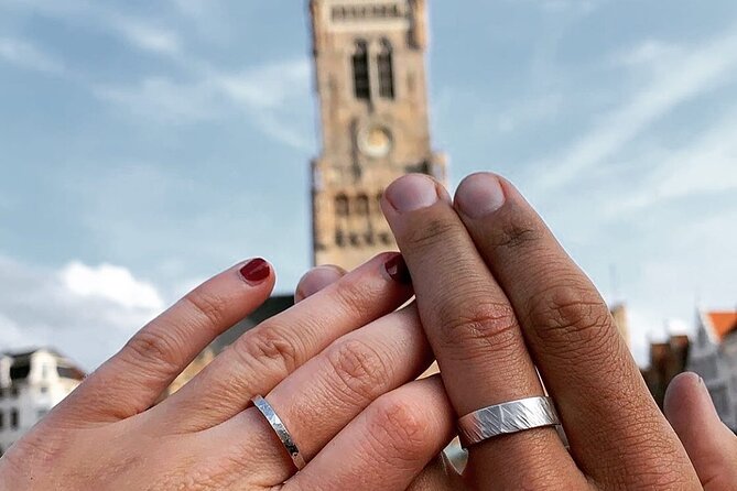 Handcraft your own silver ring in Bruges - Choosing between polished, satin, and rough forged finishes