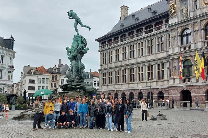 Historical Walking Tour in Antwerp Old City - Ending beneath the Cathedral of Our Lady