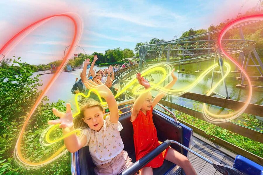 Lichtaart: Bobbejaanland Entry Ticket - Adventure Valley and the forest setting