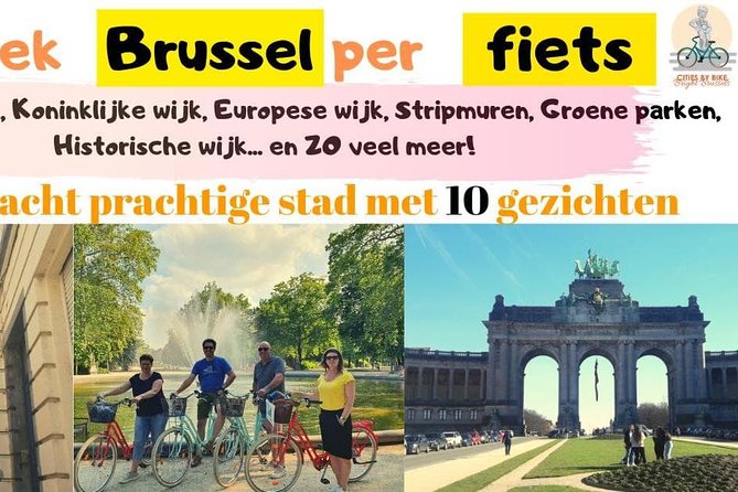 Lively Brussels Highlights Bike tour DUTCH - Matongé adds a different side of the city