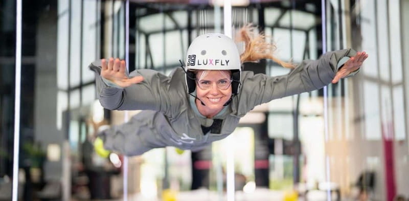 Luxembourg : Indoor Skydiving - Why the 35-meter height matters
