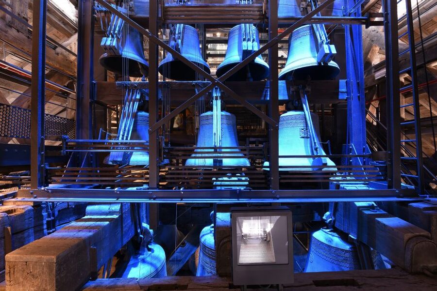 Mons : The Belfry - Inside the baroque tower