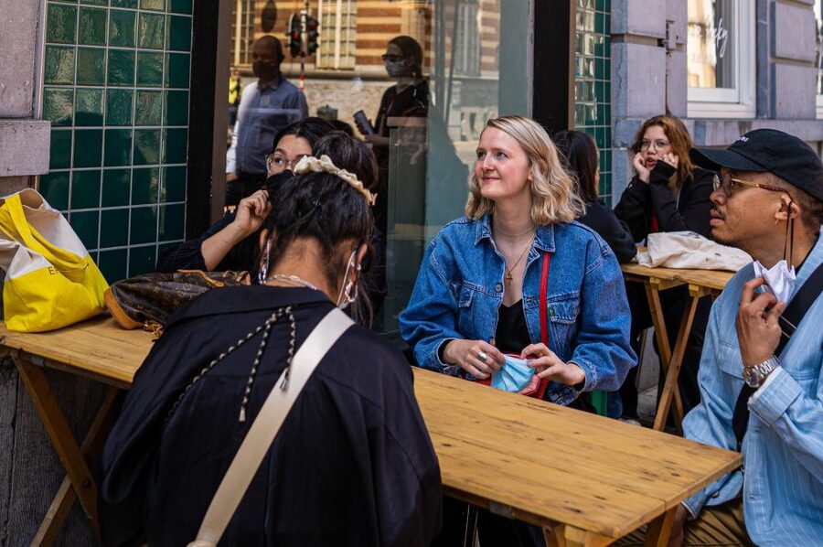 No Diet Club - The best food in Ixelles area ! - The opening walk and the rhythm of the three hours