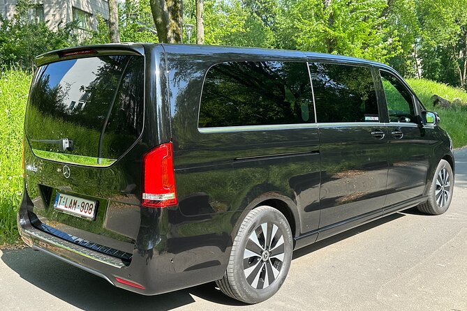 PRIVATE MPV TRANSFER FROM/TO BRUSSELS AIRPORT (Max 6 pax) ONE-WAY - What the $116.10 group price really means