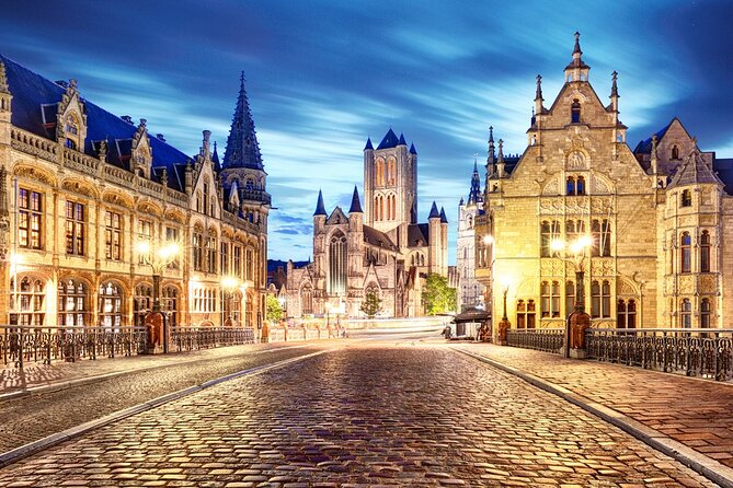 Private Tour: The Dark Side of Gent - Ghent after sunset, with the sharp edges left in