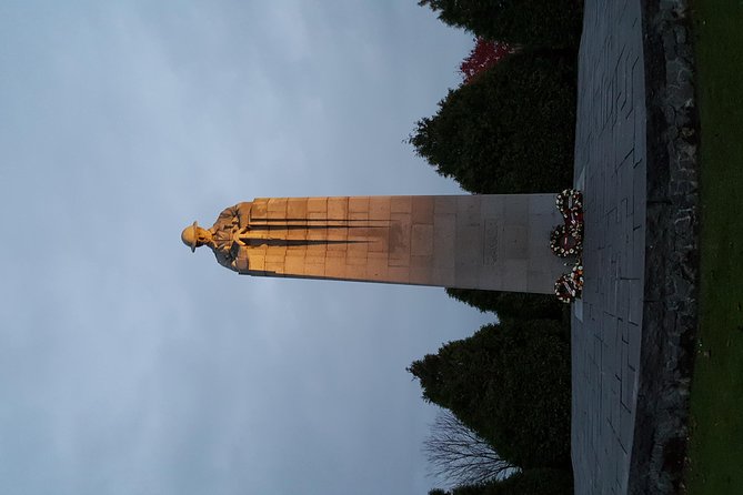 Private Vimy and Belgium Canadian Battlefield Tour from Bruges - The Last Post beneath Menin Gate
