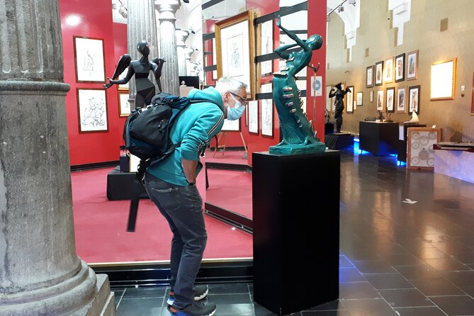 Salvador Dalí Exhibition in Bruges Admission Ticket - The display design is part of the ticket