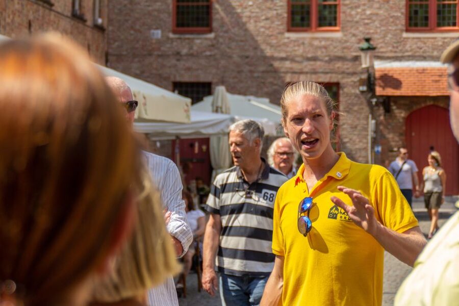 💛 Tell Me About Bruges 🏰 1000 Years of Stories by Locals ⭐ - Starting beneath the Belfry on Markt Square