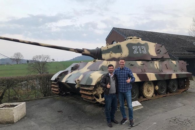 The Battle of The Bulge tour - Foxholes, tanks, cemeteries, and wartime ground