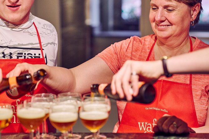 The Waffles 'n Beer Workshop in Brussels Centre - What makes the hosts important
