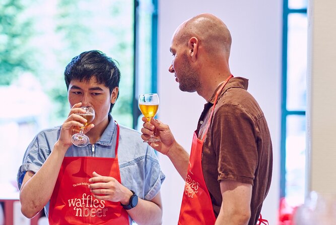 The Waffles 'n Beer Workshop in Ghent Centre - The hosts shape the experience