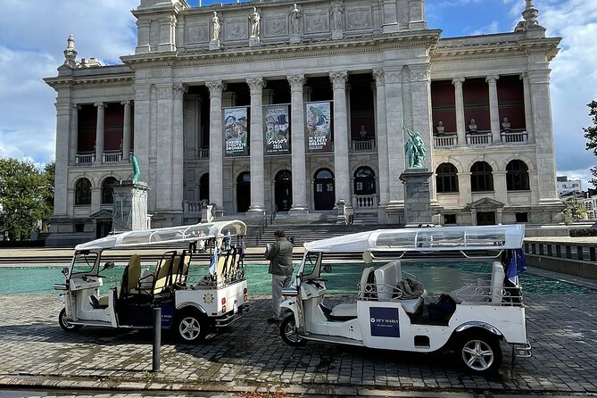 TukTuk Tour through historic Antwerp 2.5h - Vleeshuis and a medieval guild building