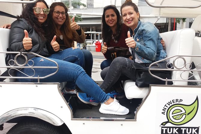 TukTuk Tour through historic Antwerp 2.5h - The guides make the private format worthwhile