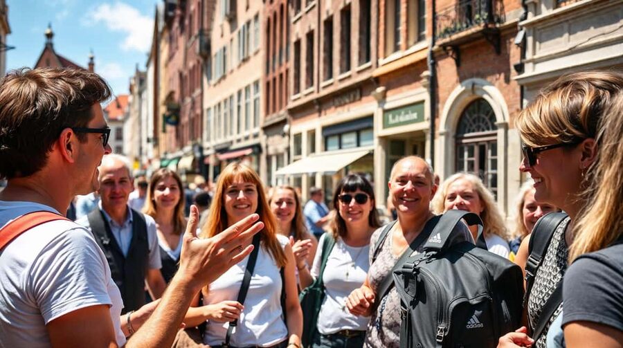 Unforgettable Bruges: Sightseeings, History and Tasting. - Market Square and the Belfry
