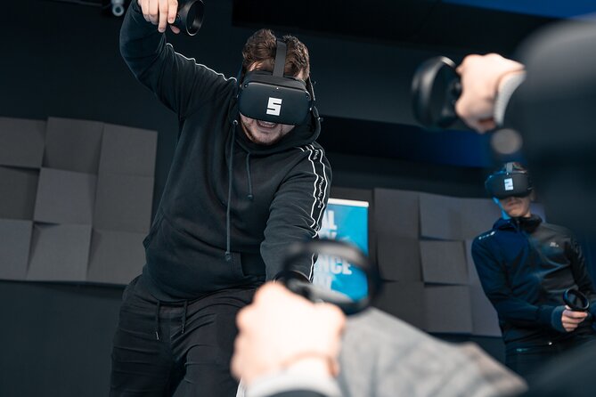 Virtual reality adventure in Brussels in Virtual Zone - Is one hour enough for $46.26?