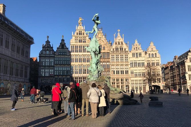 Walking Tour: Highlights of Antwerp - The walk ends at Antwerp Central Station